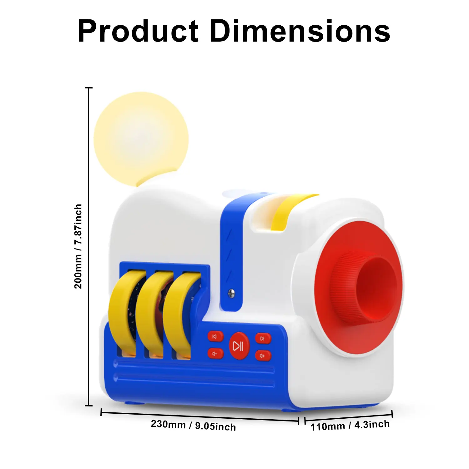 Story Machine Storytelling Toy Audio Book Night Light Toy Gift Suitable For Toddlers And Children Aged 3 and Above