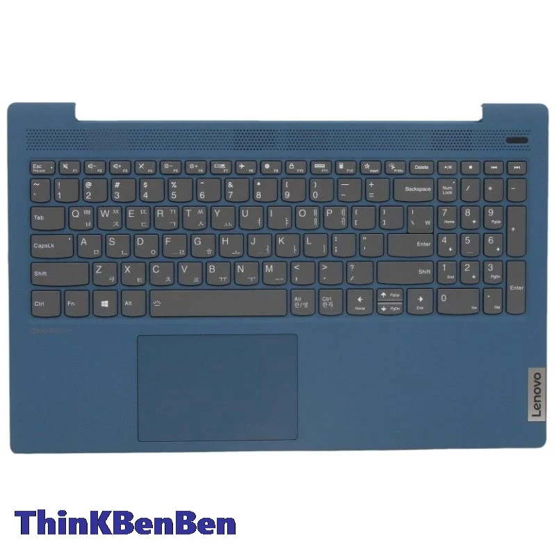 

KR Korean LIGTeal Keyboard Upper Case Palmrest Shell Cover For Lenovo Ideapad 5 15 ITL05 IIL05 ALC05 ARE05 5CB0X56221