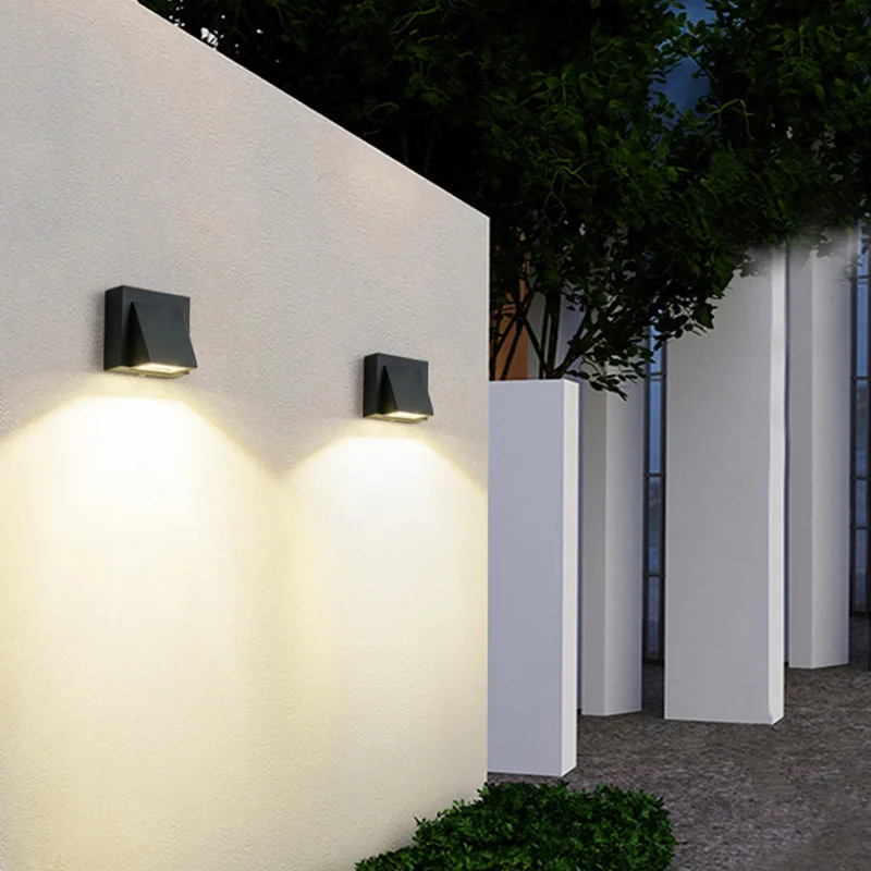 Led Outdoor Wall Light 5W Waterproof Porch Garden Lighting  Indoor Wall Lamp For Bedroom Living Room Corridor Decor Street Lamps