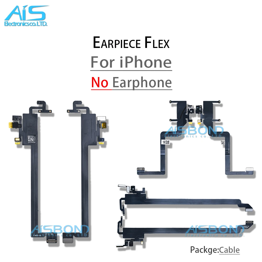 Ear Earpiece Proximity Light Sensor For iPhone X Xs Max XR 11 12 13 Pro 11Pro 12Pro 13Pro Sound Earphone Speaker Face Flex Cable