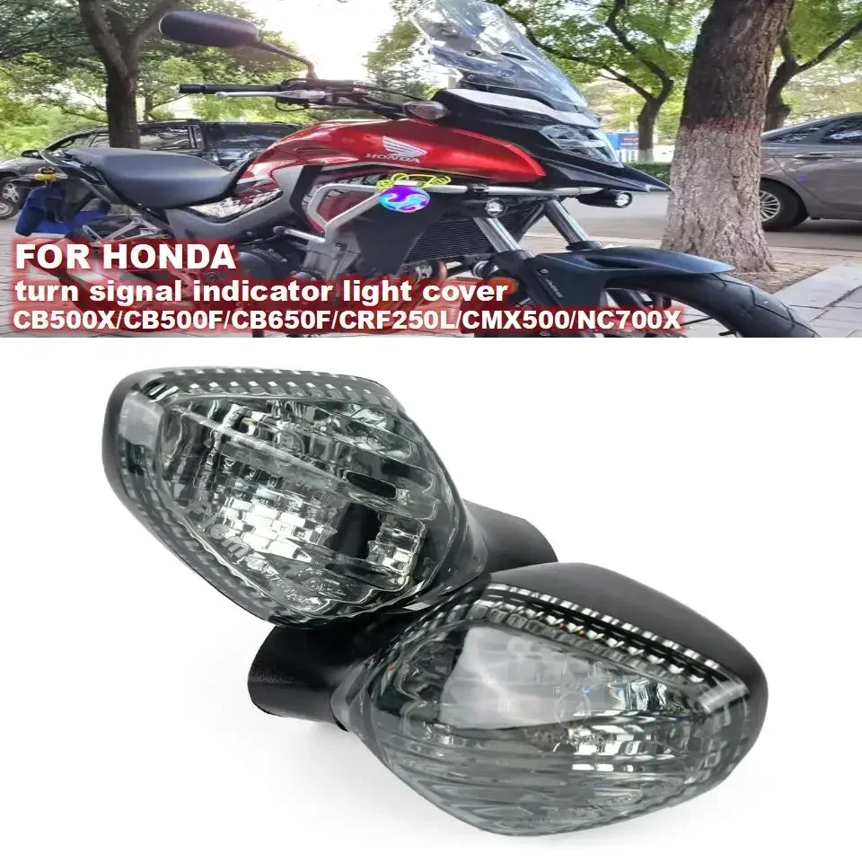 

Turn Signal Housing For HONDA CB500X/F/CB650F/CRF250L/CMX500/NC Motorcycle Front and Rear Signal Light Cover Light Housing Parts