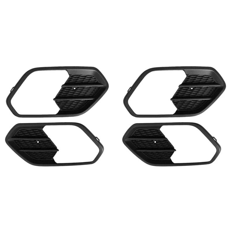 

A48P-2X автомобильный левый и правый передний бампер, противотуманная фара, рамка, решетка, крышка для Ford Escape Kuga 2017-2019