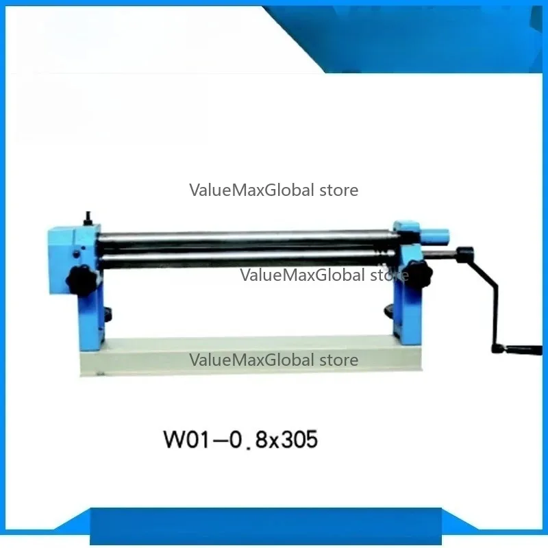W01-0.8x305/610/915/1000 Manual Slip Rolling Machine Sheet Metal Roller Bender
