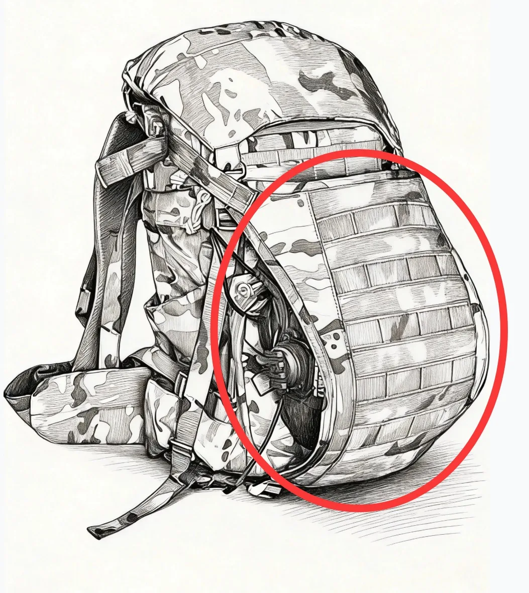 double-sided-tactical-kangaroo-pouch-molle-compatible-expansion-board-universal-backpack-accessories-helmet-holder-for-hiking