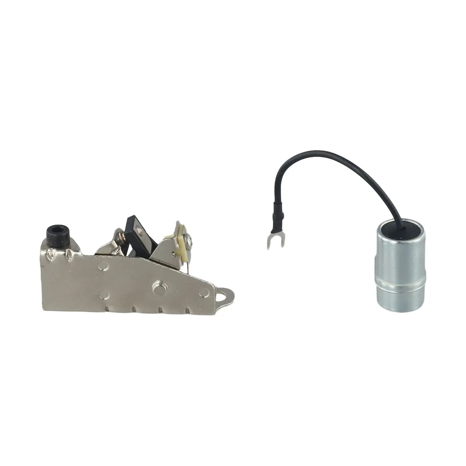 เปลี่ยนจุดเบรกเกอร์และคอนเดนเซอร์สําหรับ Onan B43 B48 B43E B48G 16hp 18hp เครื่องตัดหญ้าอะไหล่ Garden เครื่องมืออุปกรณ์เสริม
