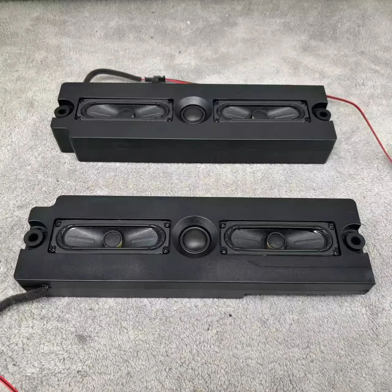 GHXAMP 2-Way Passive Bookshelf Speaker Dual Mid-Bass +Tweeter 28.2cm for Rich Vocal & Stereo Sound Center Channel 2PCS