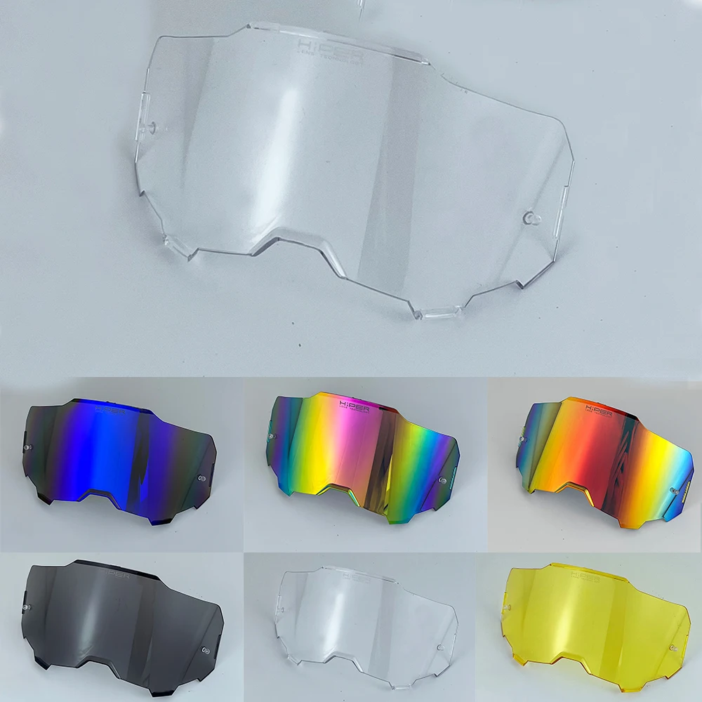 عدسة 100 للرجال موتوكروس نظارات خوذة MX موتو الترابية دراجة ATV التزلج الرياضة في الهواء الطلق الزجاج سكوتر Googles قناع الدراجات #1