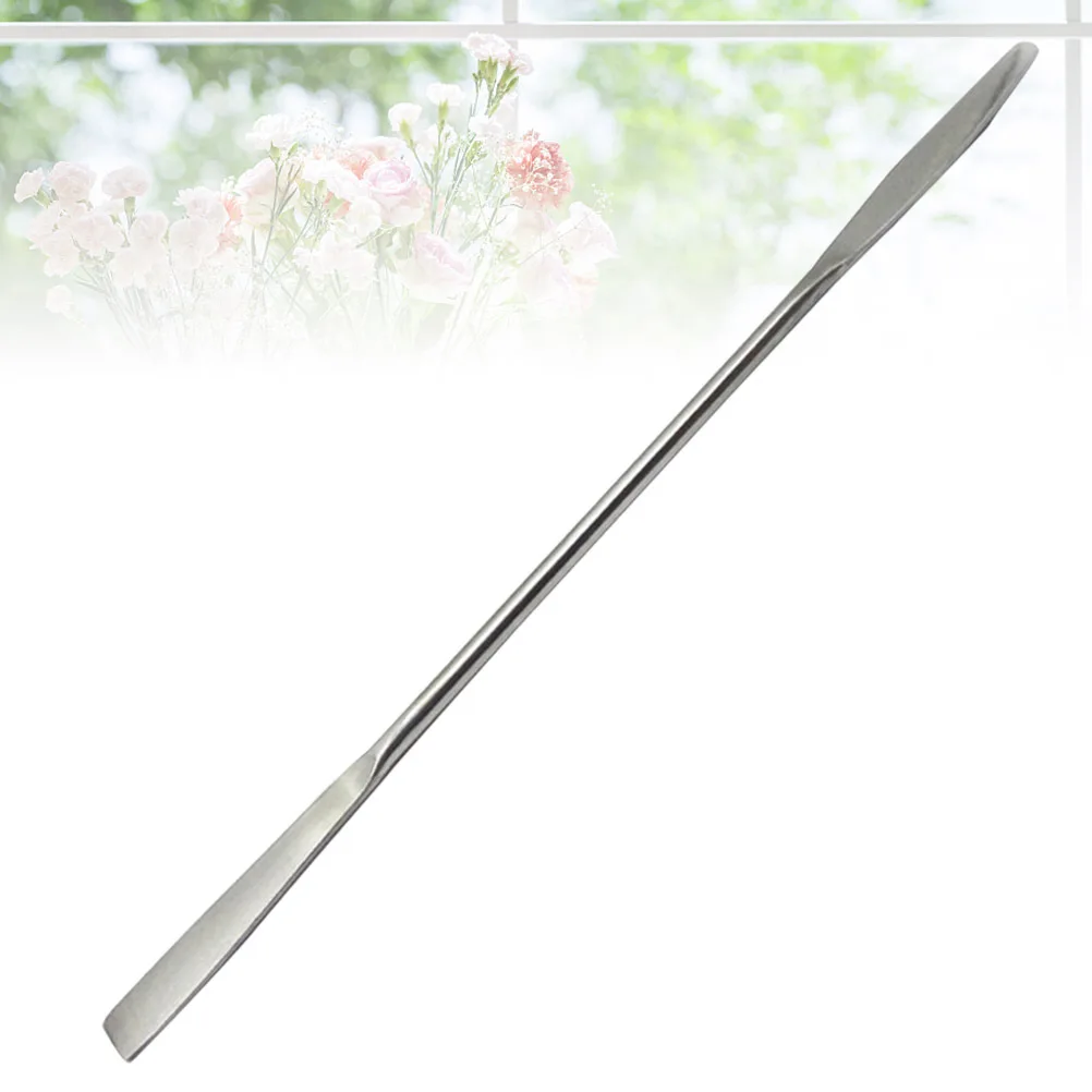 Makeup Mixing Rod Stainless Steel Spatula Tool for Foundation Blending Lip Colors Eye Shadow Concealers Professional