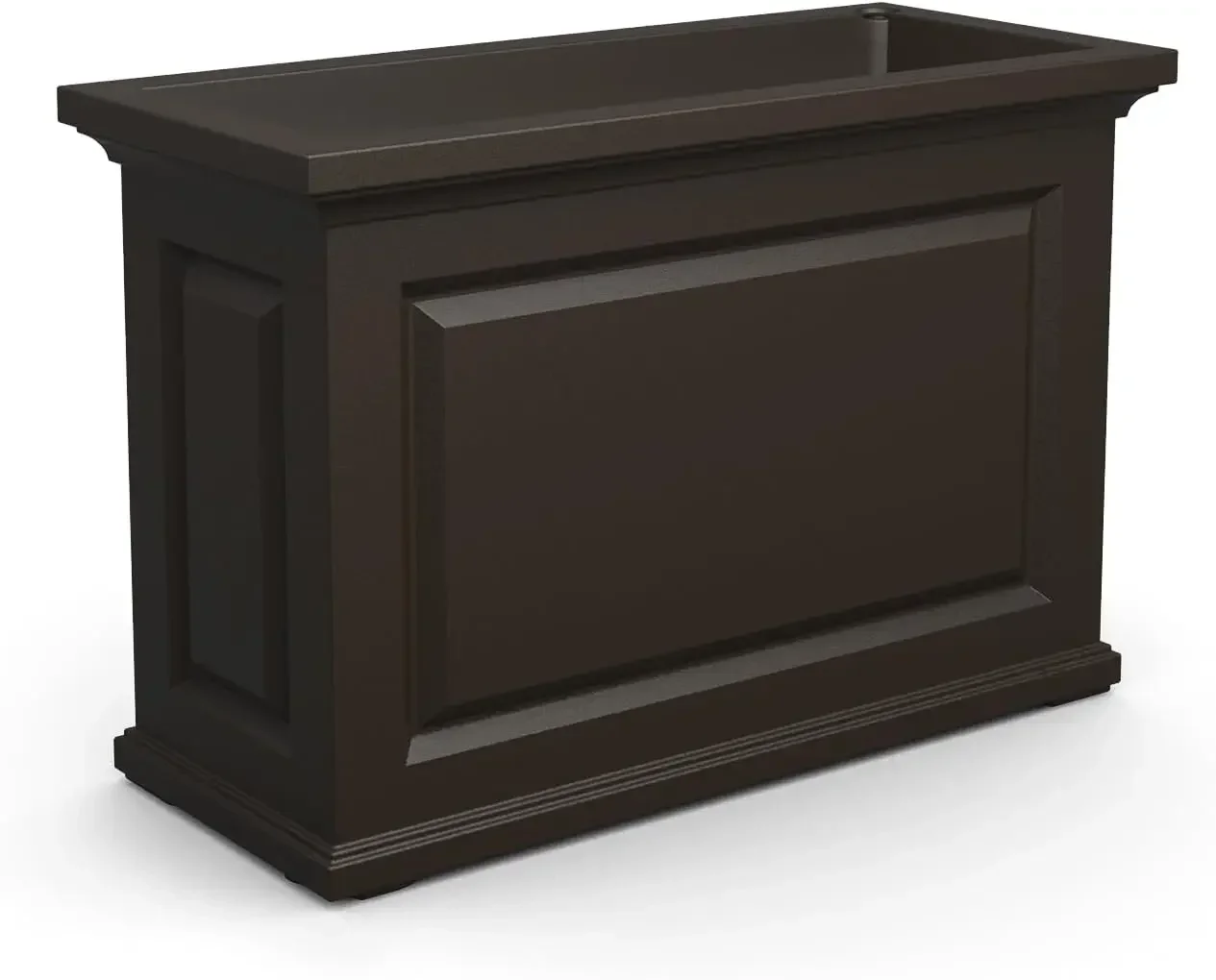 Nantucket Trog Pflanzgefäß – Schwarz