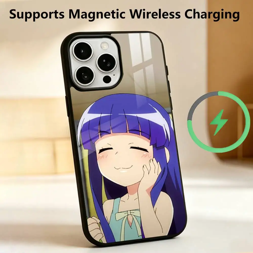 H-Higurashi W-When-N They Cry  Phone Case For iPhone17,16,15,14,13,12,11 Plus,Pro Supports Magnetic Wireless Charging view 3
