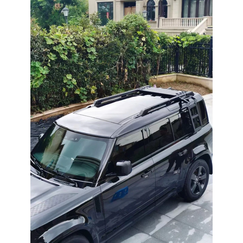 4X4 Off Road Modified Roof Rack Durable Assembled Steel Rooftop Luggage Carrier Multifunctional Outdoor Travel Exterior Kits