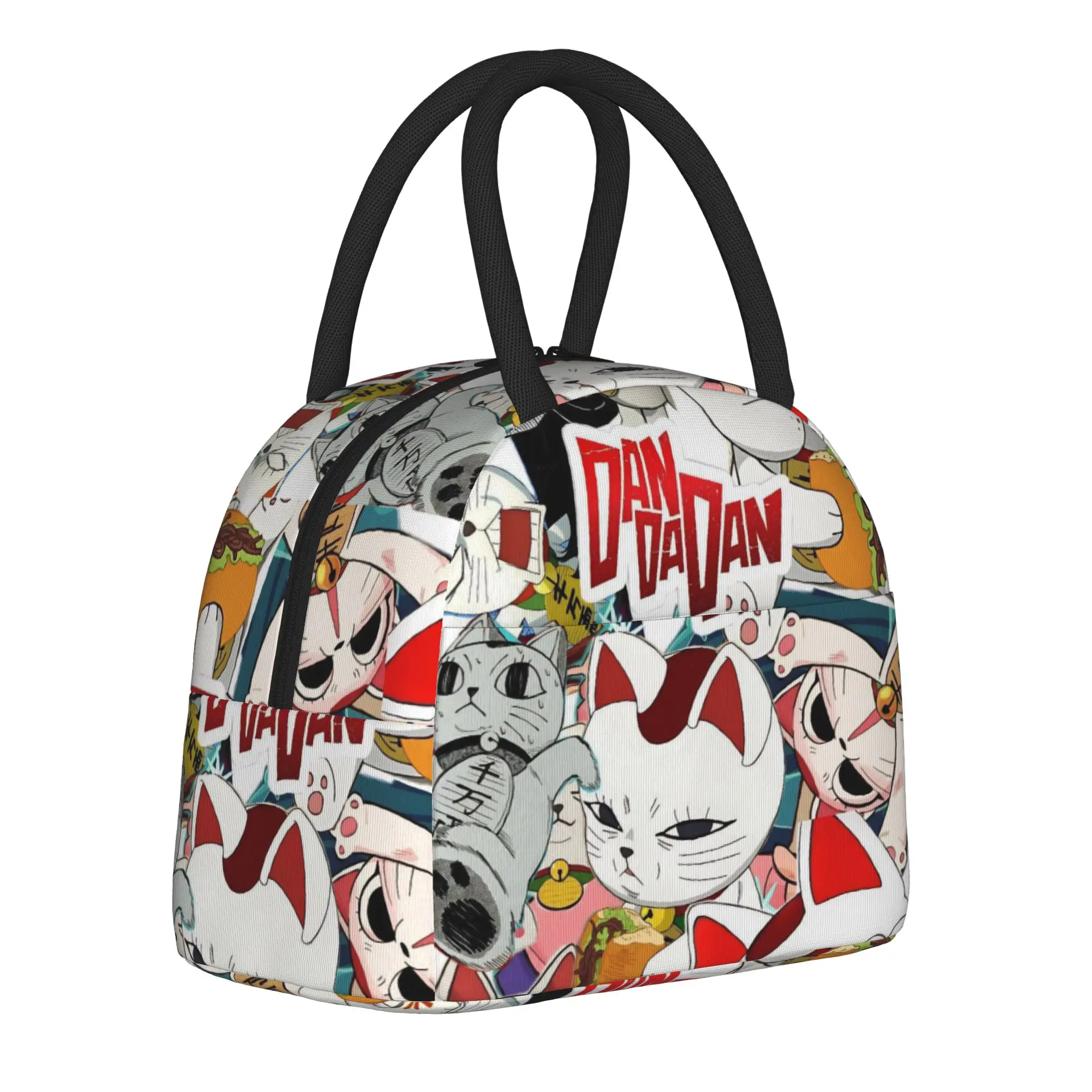 Dandadan Anime Turbo Granny  Insulated Lunch Bag Thermal Bag Lunch Container Lunch Box Tote Food Bag Office  Travel