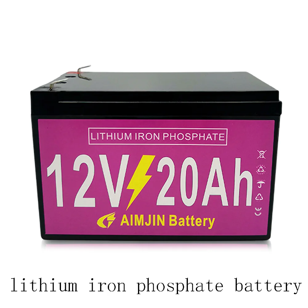 

For Electric sprayer, children's toy car, solar street lights, emergency lights，12V 20Ah Rechargeable LiFePO4 Battery Pack