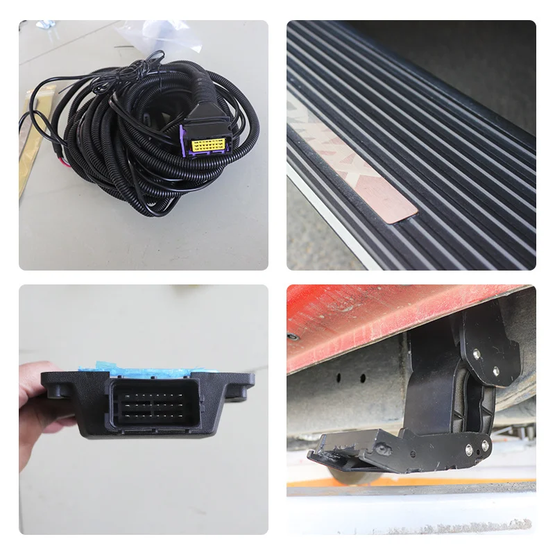 Electric Running Board Side Step Pedal For Navara Great Wall Gun Isuzu Pickup Truck Retractable Welcome