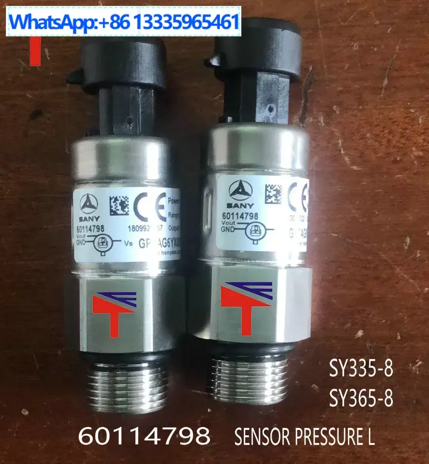 

Датчик низкого напряжения 60114798, подходит для электрических деталей экскаватора Sany SY335-8/SY365-8.