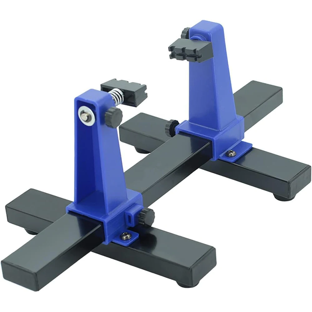 

Circuit Board Holder,Adjustable Printed Circuit Board Holder Frame PCB Soldering and Assembly Stand Clamp Repair Tool 360 Degree