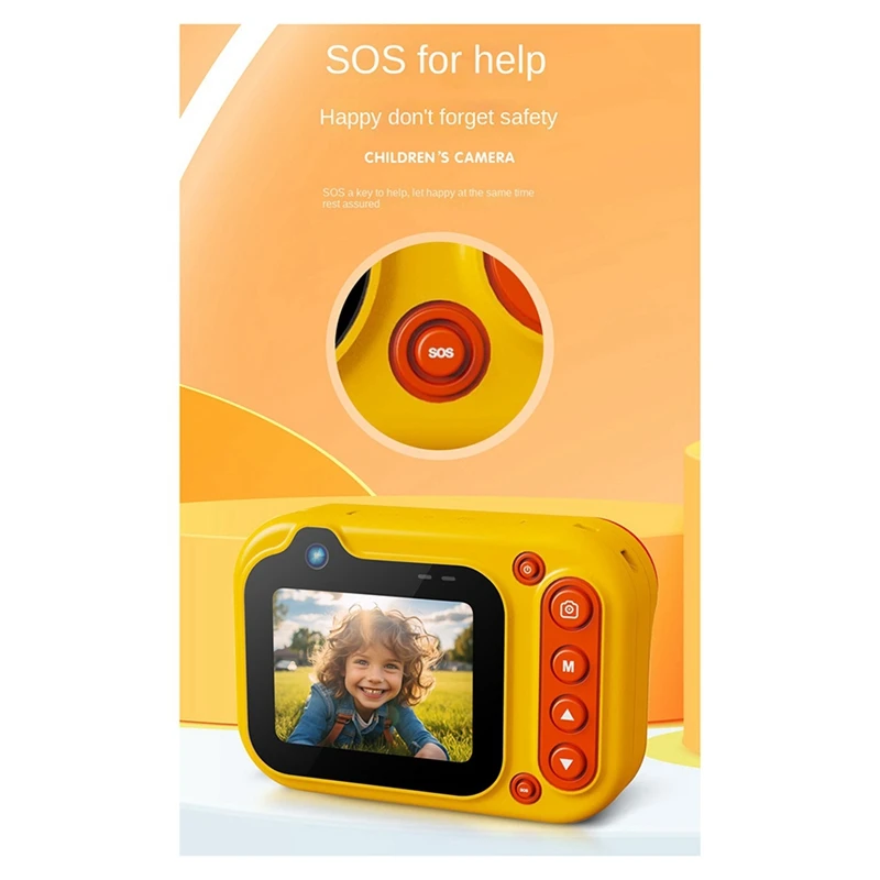 AA51 Waterproof Child Camera Underwater Camera 3 Meters Waterproof Before And After Dual Camera Swimming Outdoor