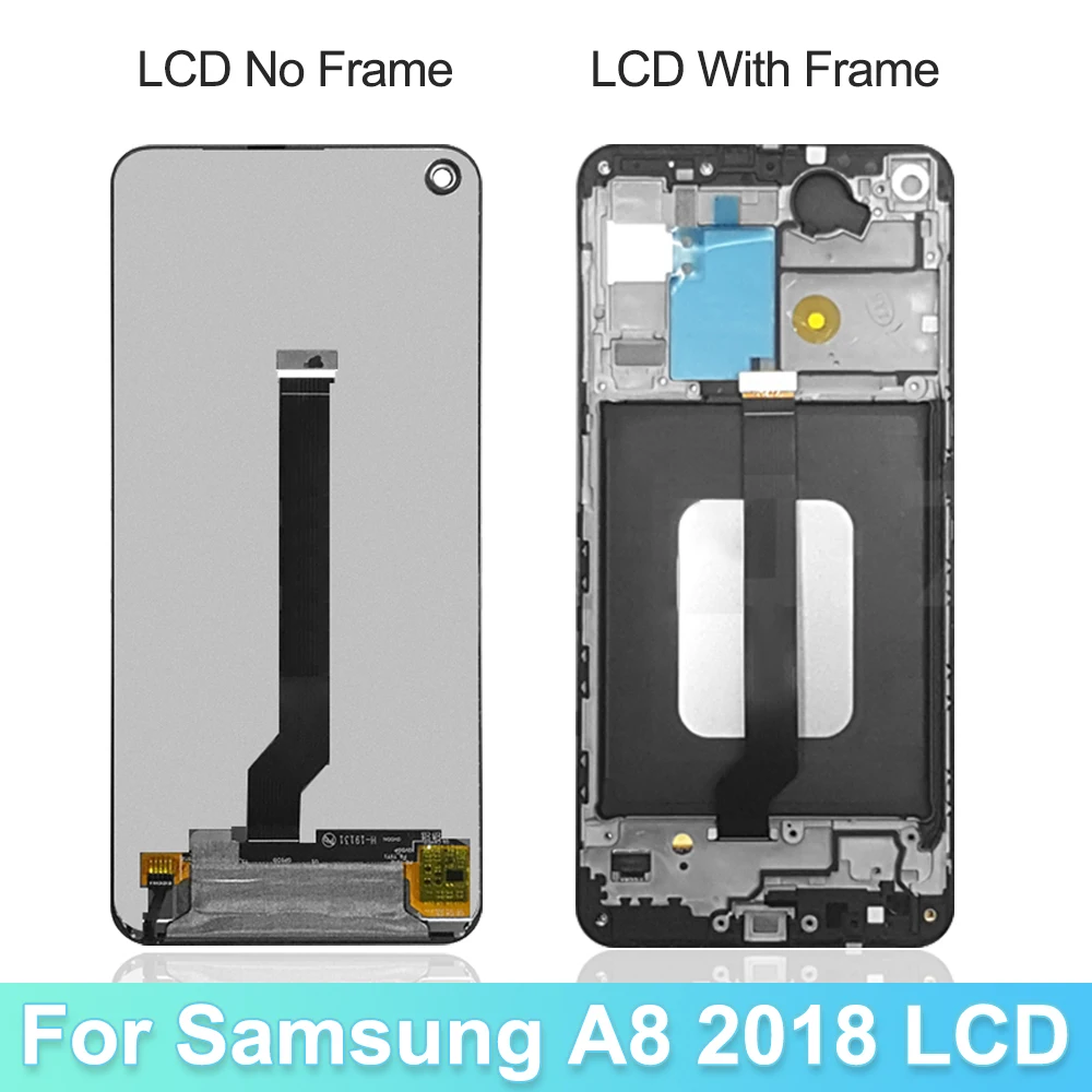 for Samsung Galaxy A8 2018 A530 LCD Display Touch Screen Digitizer Assembly For Samsung A8 2018 A530 A530F A530F/DS LCD Screen