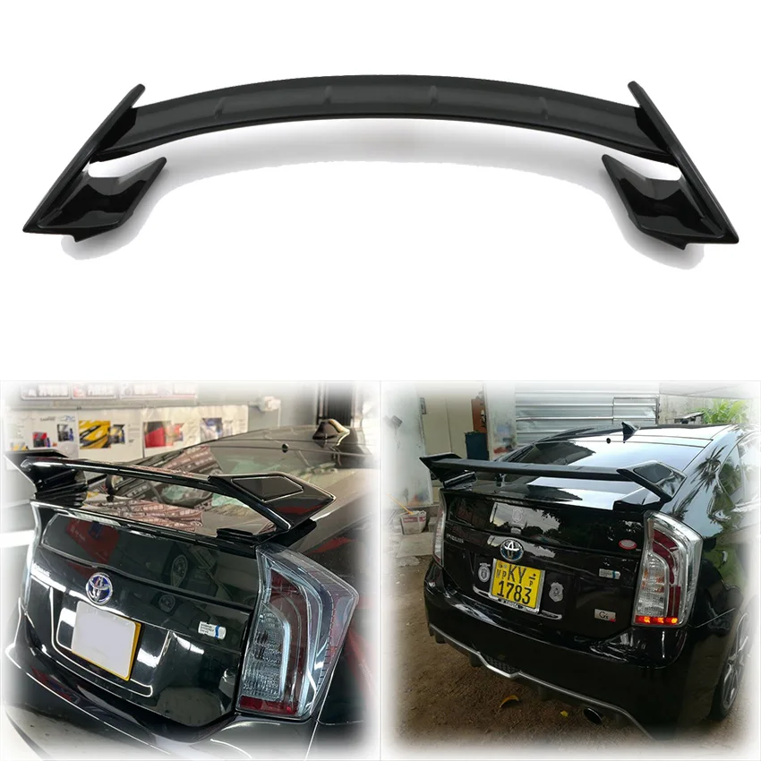 

2009 To 2014 For Toyota Prius Hatchback 3 Parts Car Rear Spoiler Wing Lip High Quality ABS Glossy Black Or White Body Kit