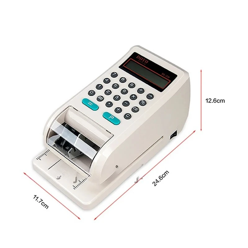 new 110-220v English Check Printer DY330 RMB Hong Kong Dollars US Dollar Singapore Singapore SGD Five-nation cheque printer  1pc