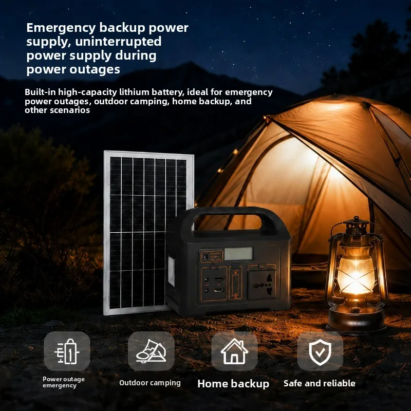 High-Capacity New 150W 76.8WH Mini Power Station For Outdoor Camping & Road Trips Household Emergency Backup Portable Handheld