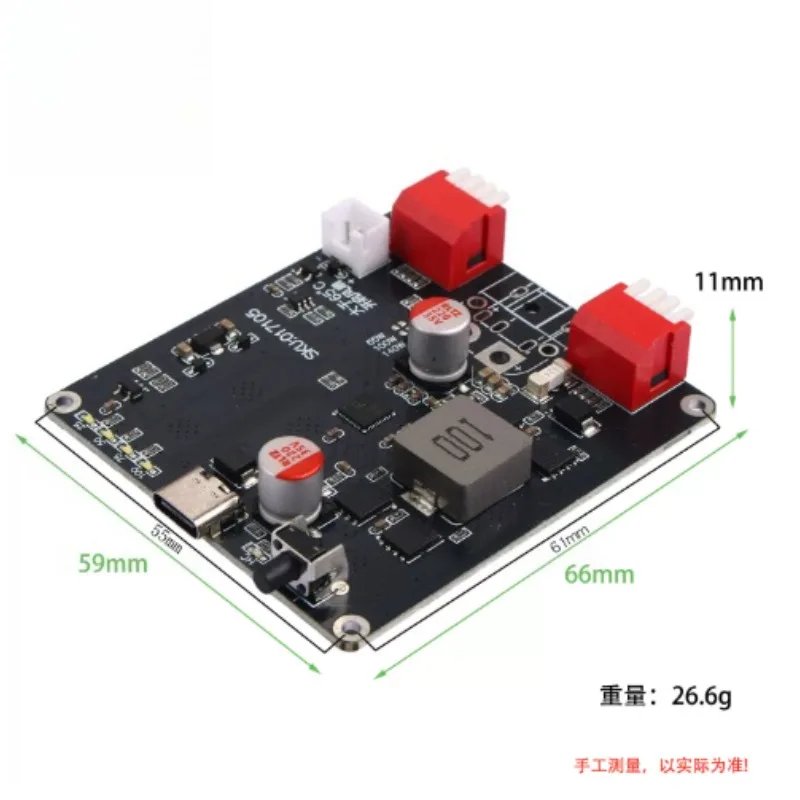 Hot Sale IP2366 bidirectional fast charging module 12V high-power 140W power bank motherboard PD3.1 lithium battery 3 strings 5