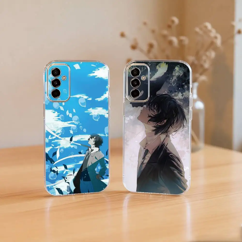 Bungo Stray Dogs Phone Case Transparent Silicone Soft For SamsungA10,12,20,21S,30,31,40,50,51,52,70,71