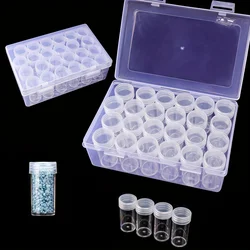 A Set Of 24 Diamond Painting Collection Sets Includes Round Storage Bottles And Large Organizers, Which Is a Thoughtful Companio
