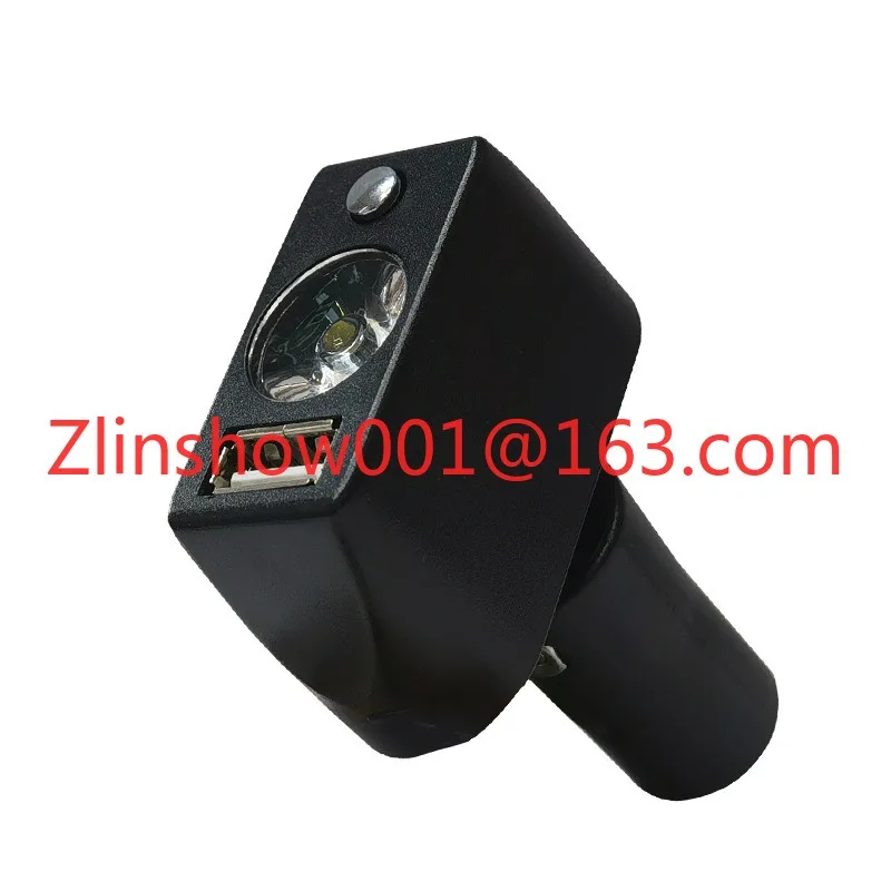 Electric wheelchair controller USB light port with LED light card head three pin controller peripheral wheelchair accessories