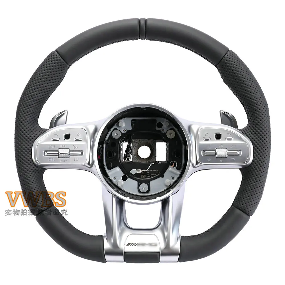 For Mercedes Benz AMG GT W205 W177 W213 OEM Steering Wheel Customized Leather Steering Wheel