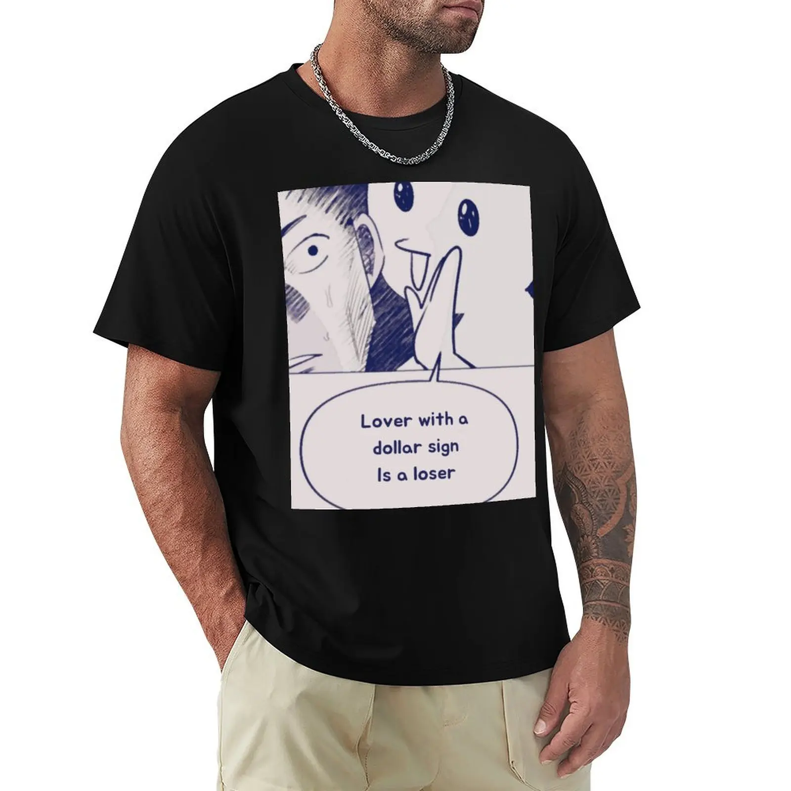 Lo$er=Lo?er (Loser=Lover)- TXT T-Shirt UV Sun Protection Tee Shirt