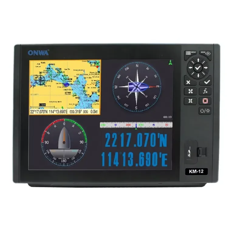 Dragonfly 5M GPS Chartplotter 5 Inch Marine Navigation System Fishfinder for Boat Fishing Sea Kayak Nautical Equipment