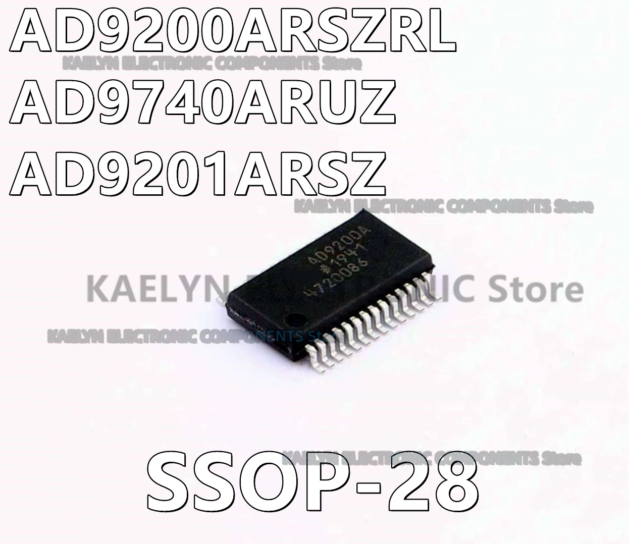 10Pcs/lot AD9200ARSZRL AD9200 AD9740ARUZ AD9740 AD9201ARSZ AD9201 IC ADC 10BIT PIPELINED 28SSOP