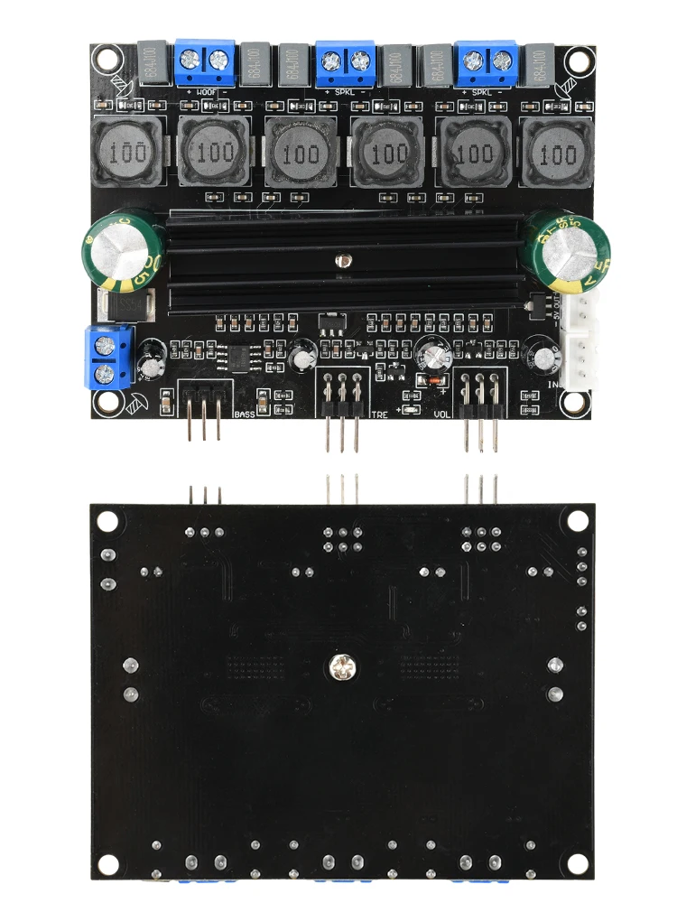 TPA3116D2 Audiophile HIFI Digital Audio Verstärkerplatine DC 10-25V Hochleistungs 50Wx2+100W 2.1 Kanal Subwoofer mit Kabel für DIY – Detail 7