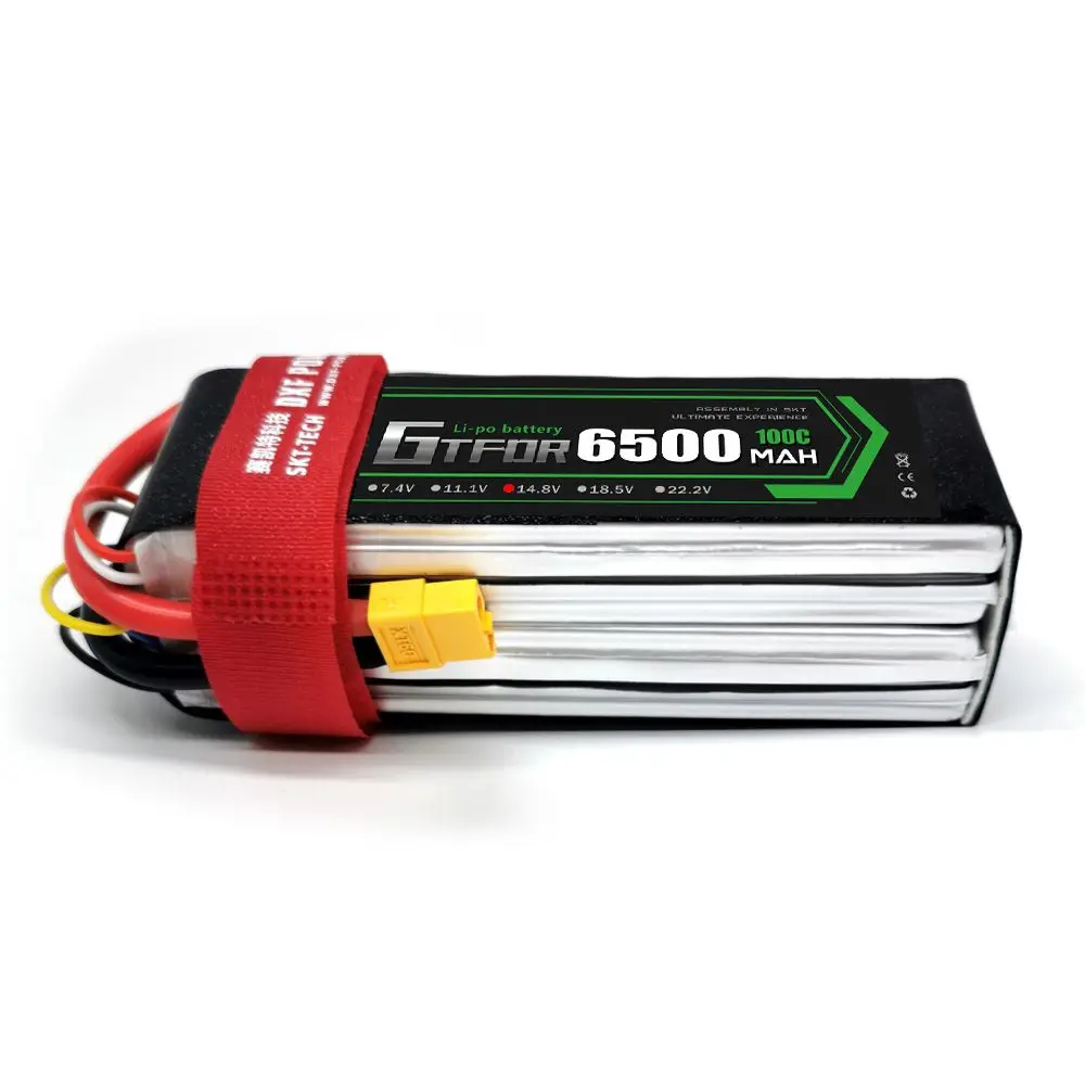 GTFDR Lipo 4S 14.8V 6500mah 100C Battery 2S 3S 7.4V 11.1V 15.2V 9200mah 5200mah 6750mah 7000mah 8000mah 8400mah for RC Car Parts