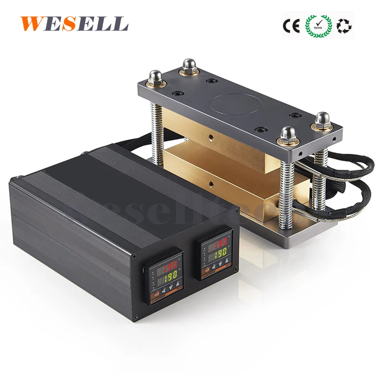 Temperature and Humidity Controller for 3x5 caged Rosin Press Aluminium Heating Plates