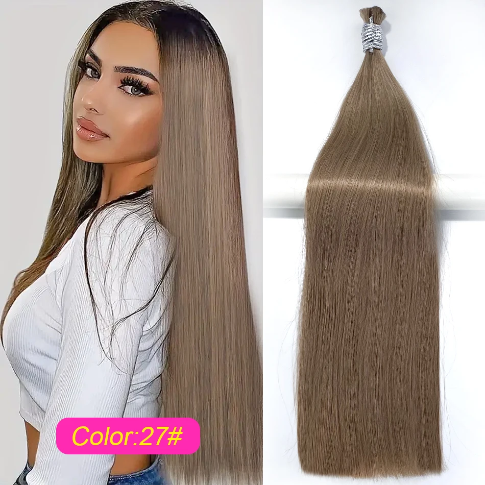 

Shinehair Human Hair Straight Highlight Hair Unprocessed Bulk Virgin Hair Bundle Hair Extension For Braiding 27 613 33 350 Color