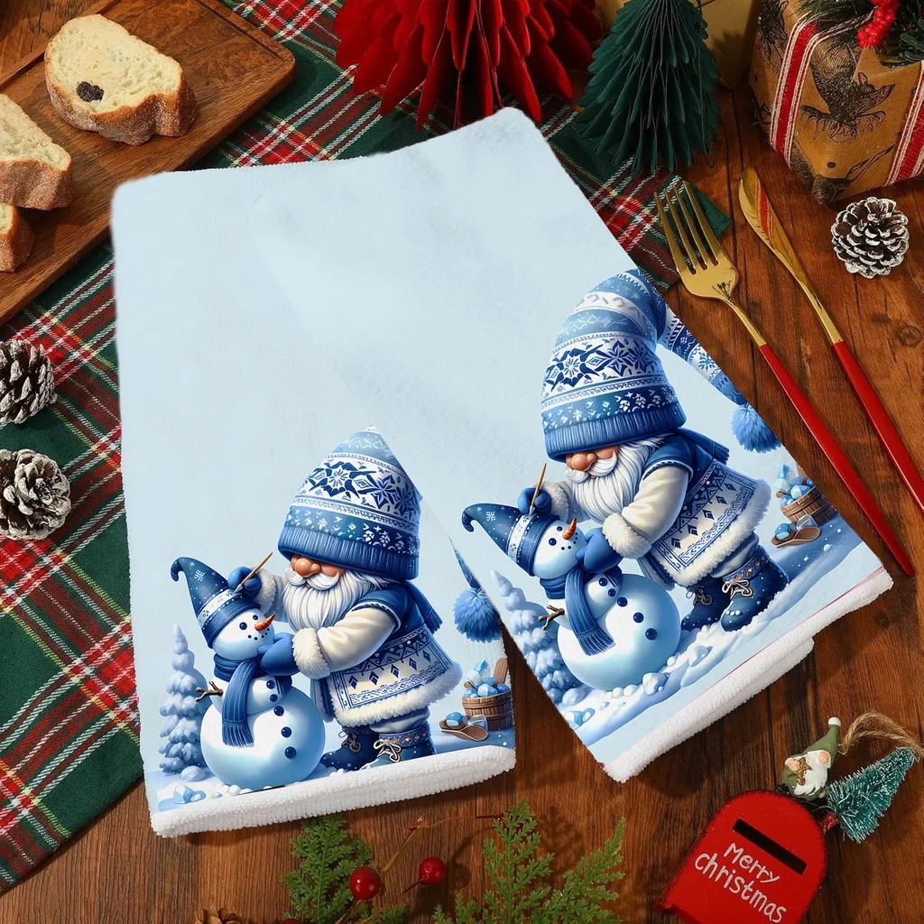 Kitchen Cleaning Rag Light Blue 2 Pack Cleaning Cloths Terry Cleaning Cloth Ultra Soft For Countertops Car Furniture Surfaces