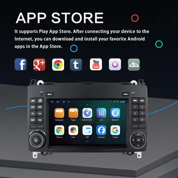 LELV pro Mercedes Benz B200 W245 W169 W639 Autorádio Multimediální Video Android Autorádio Přehrávač GPS Navigace Auto Carplay 8 nejlepší prodej Multimédia Mercedes W169 - №2