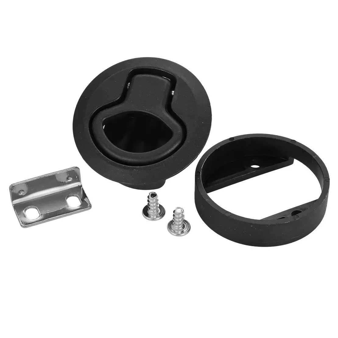 2pcs Black Marine Boat Deck Hatch Door 2