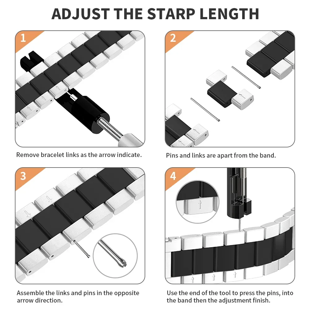 Metal Strap for Apple Watch Ultra 11 10 9 8 7 49mm 42mm 46mm 45/41mm Stainless Steel Band iwatch 6 5 4 SE 44/40mm Bracelet Belt