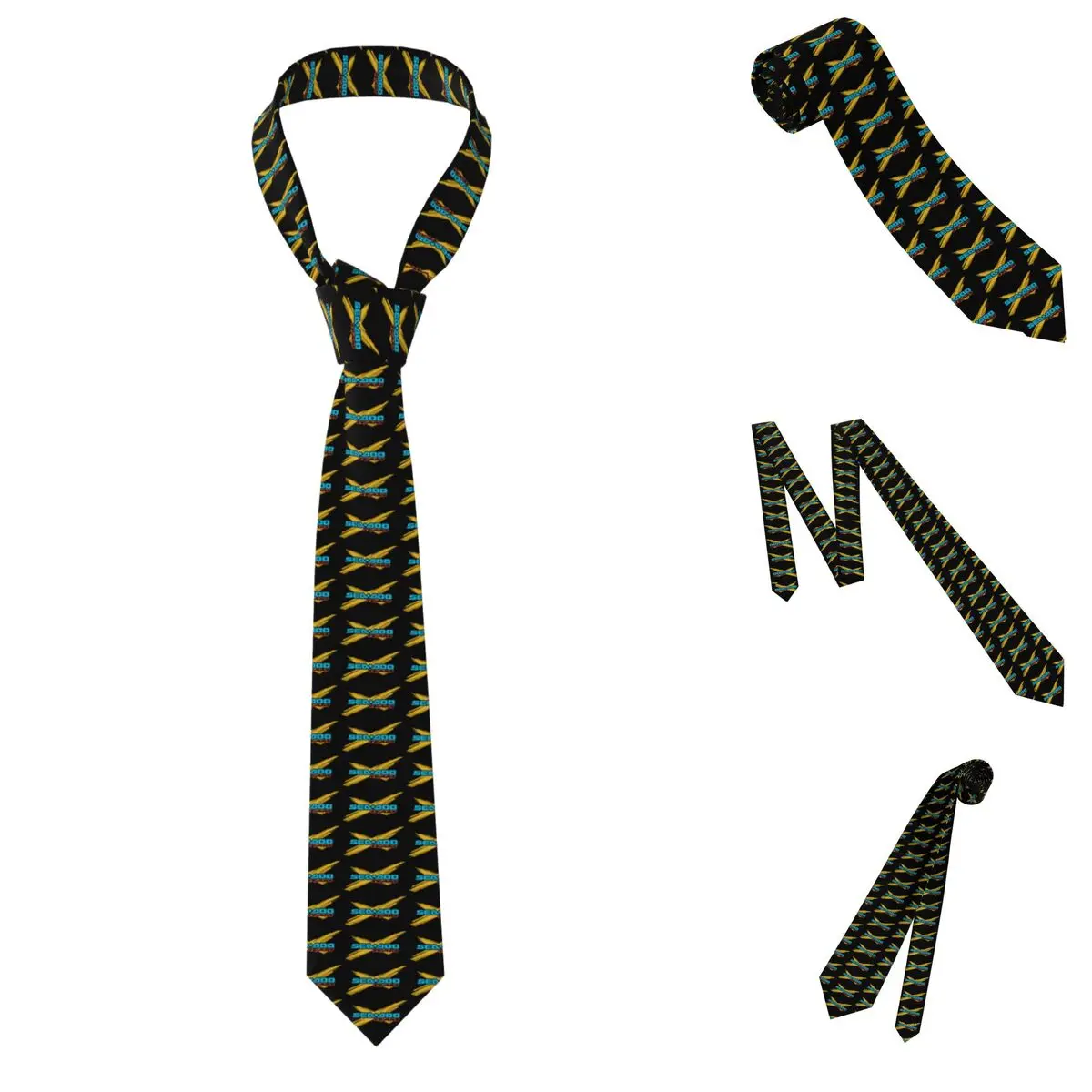 Sea Doo Team Rxt Brt Marine (6) Necktie for Men Silk Polyester 8 cm Neck Ties Party Accessories Tie Classic Gravatas