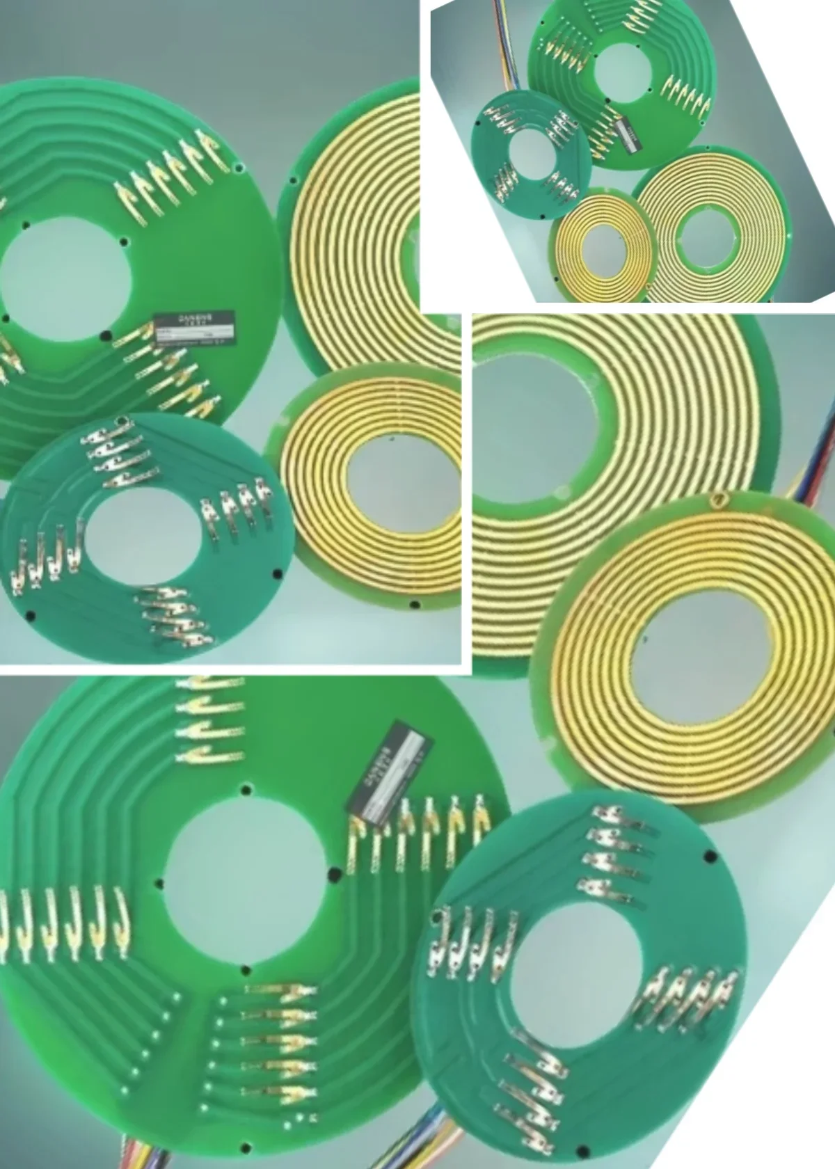 New  2026 model  PCB conductive slip ring, split ultra-thin collector ring, bus ring 1~ 12 rings