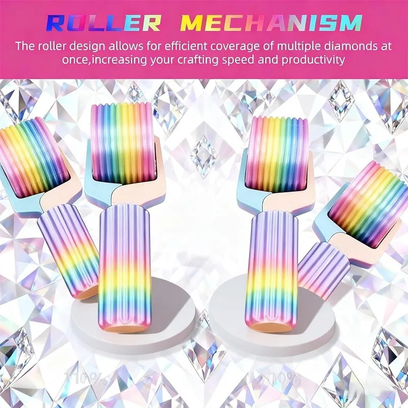 البلاستيك انفصال الأسطوانة تنوعا Diy ملحق أداة اللوحة الأسطوانة ضيق التصاق اللوحة تحديد أداة لفيلم الرسم #6