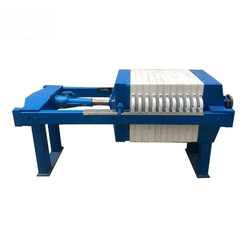 High efficiency small manual jack filter press