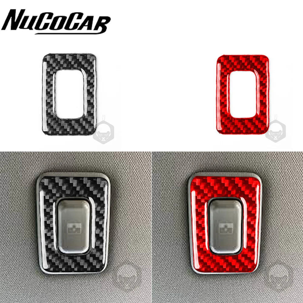 โครงสวิตช์ควบคุมสกายไลท์คาร์บอนไฟเบอร์สำหรับสติกเกอร์ตกแต่ง H3 Hummer 2006-2010