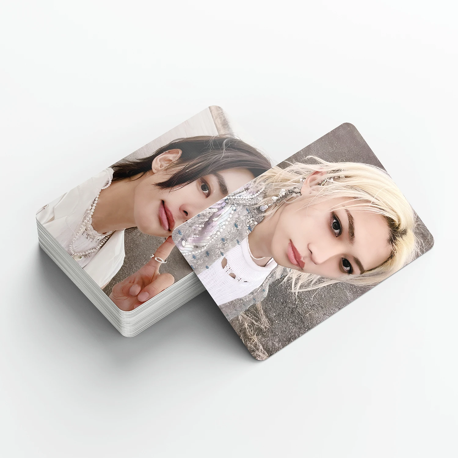 55 Tarjeta gigante especial del día de la banda de niño coreano Felix Hyunjin Tarjeta de onda coreana KPOP Tarjeta pequeña casera