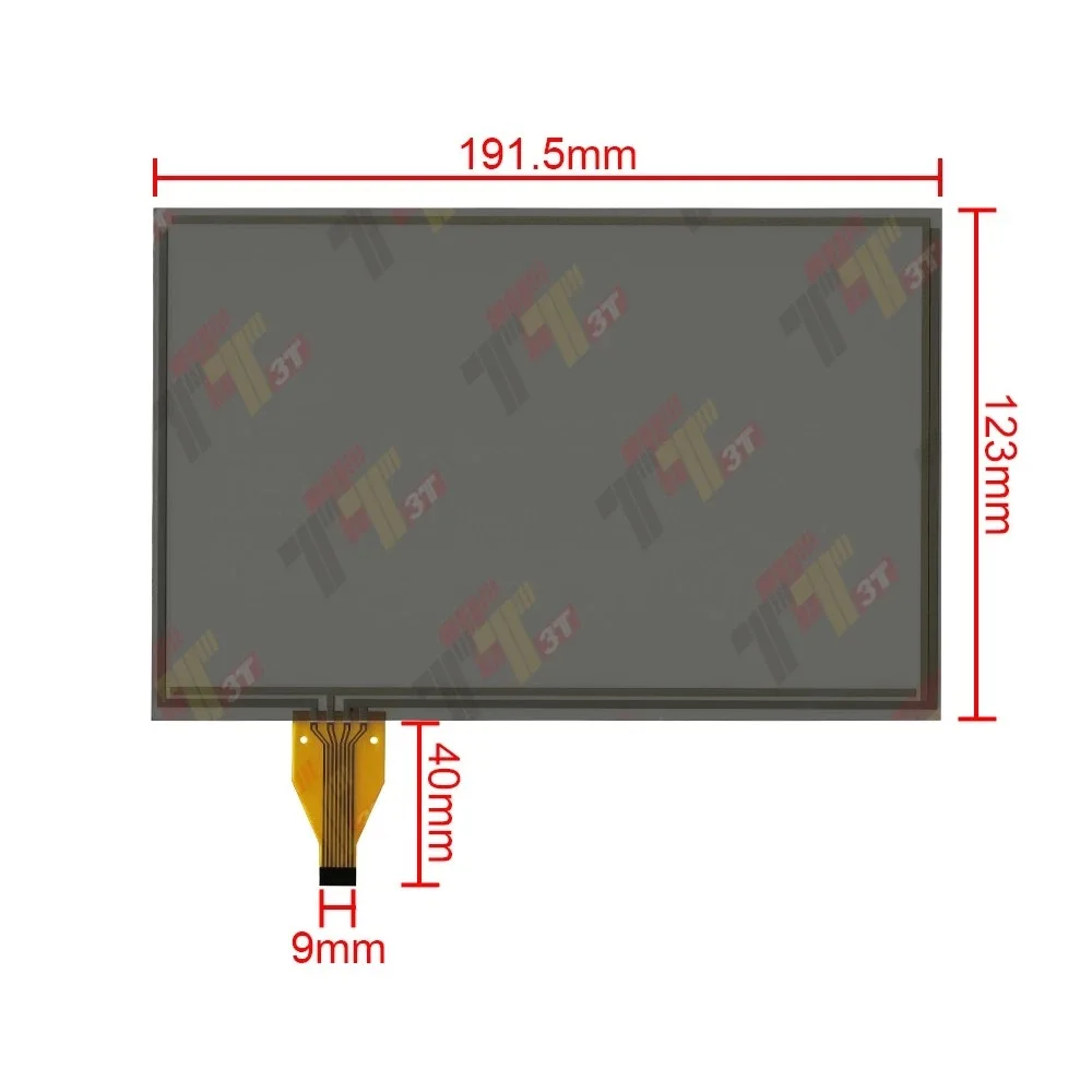 8" 8-Draht-Touchscreen-Digitizer für Toyota Land Cruiser 200, Lexus LS460 LX570 – Detail 5
