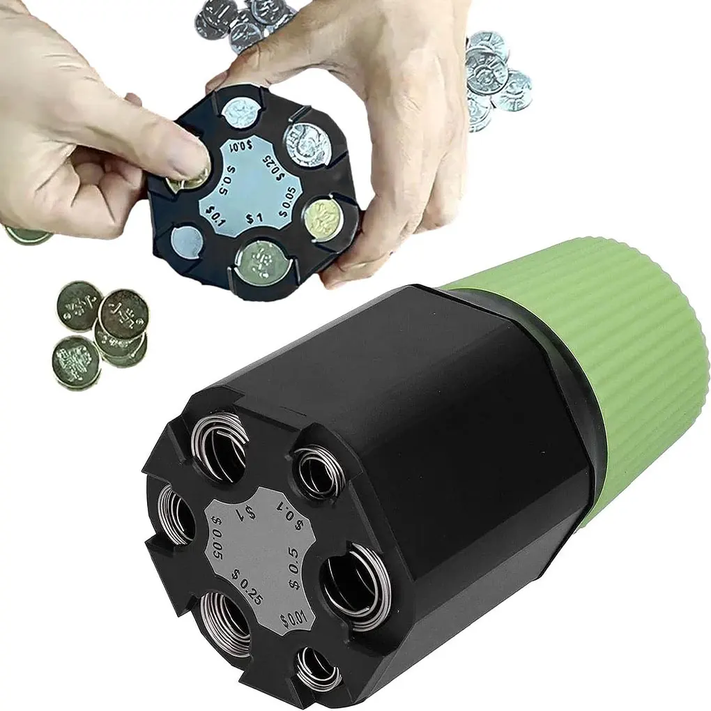 High-Capacity Coin Holder For Car Never Worry About Loose Change Again Or Shopping Bag  Cup Holder