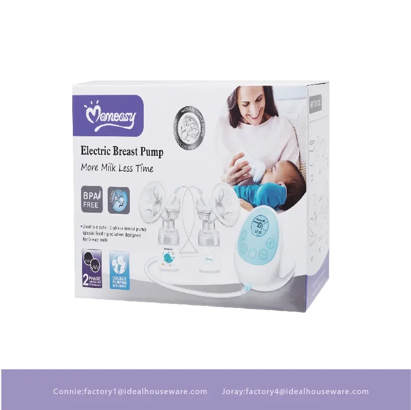 High Quality Electric Massage Breast Pump MOQ 1 Carton